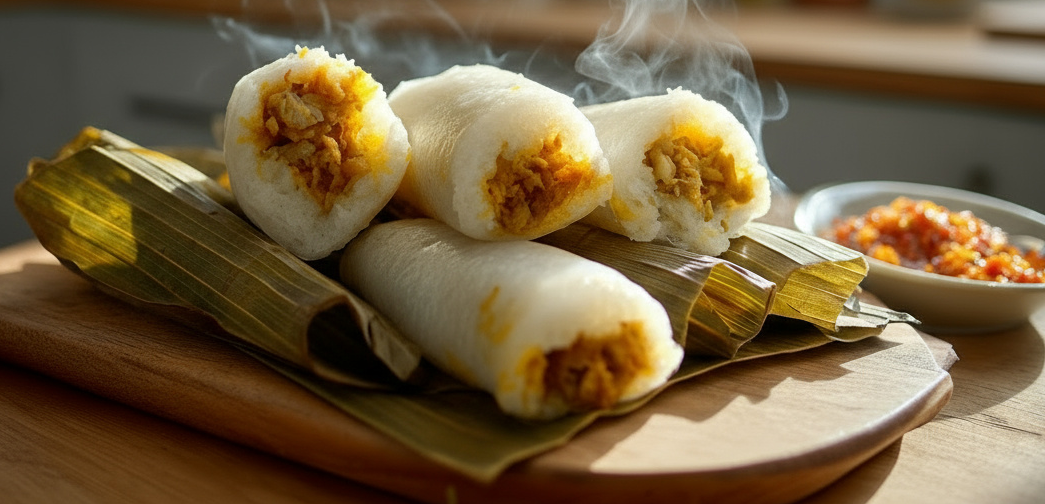 Lemper van oma met sambal