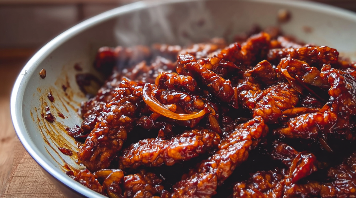Sambal goreng tempeh