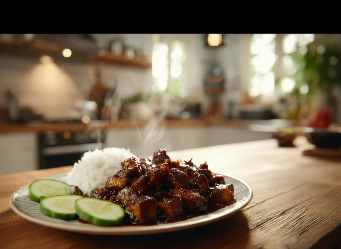 babi ketjap van oma met sambal