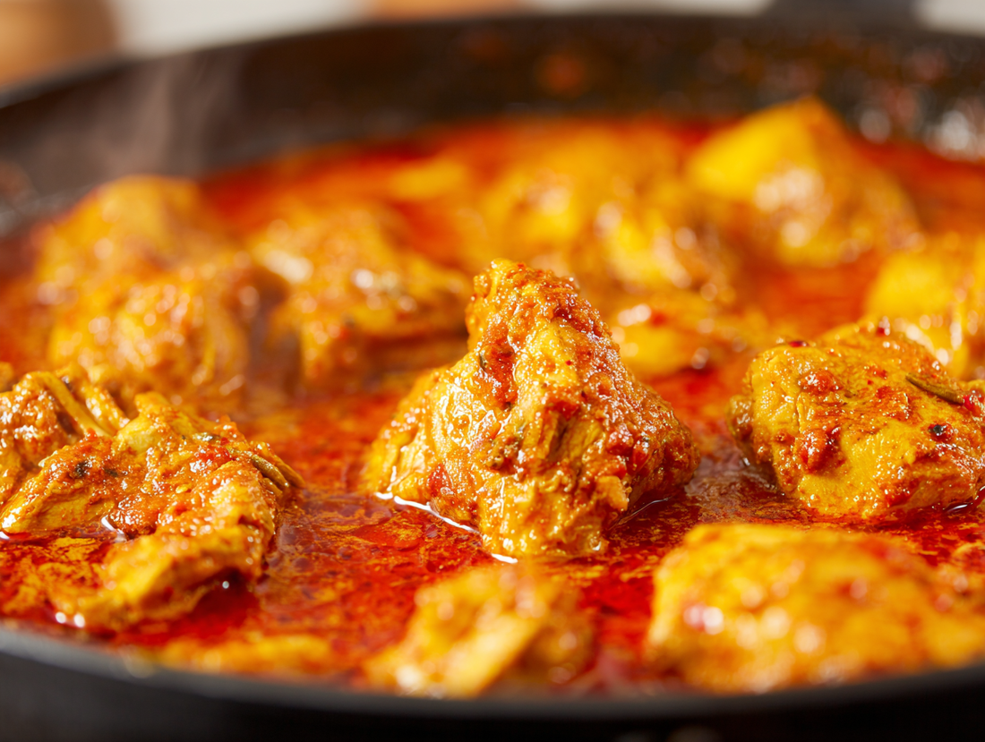 omas hete kip sambal, ajam rica rica met oma sambal