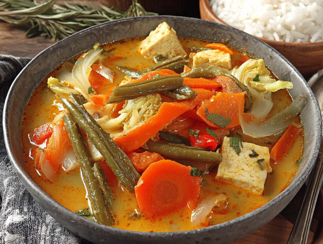 sayur lodeh van oma met sambal