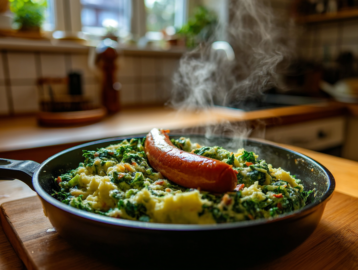 Boerenkool met Oma Sambal, Hollandse stamppot met oma’s Indische warmte