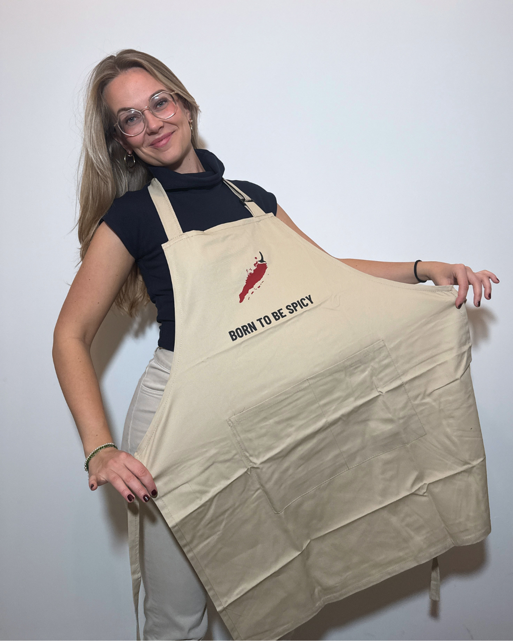 Keukenschort born to be spicy oma sambal
