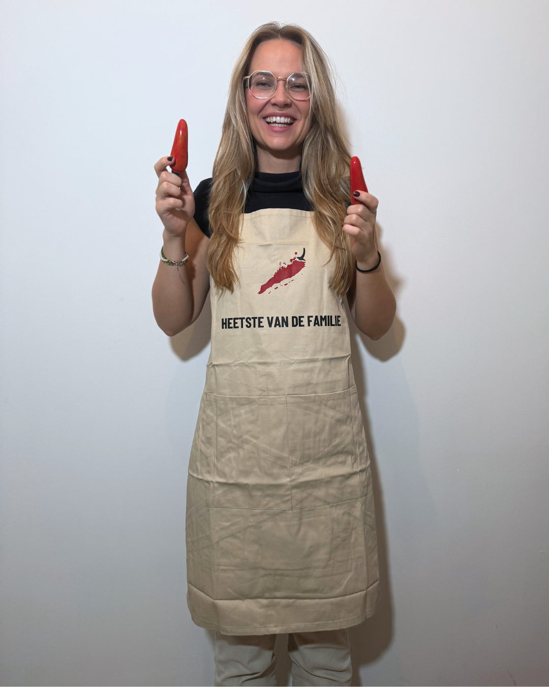 Keukenschort heetste van de familie Oma sambal