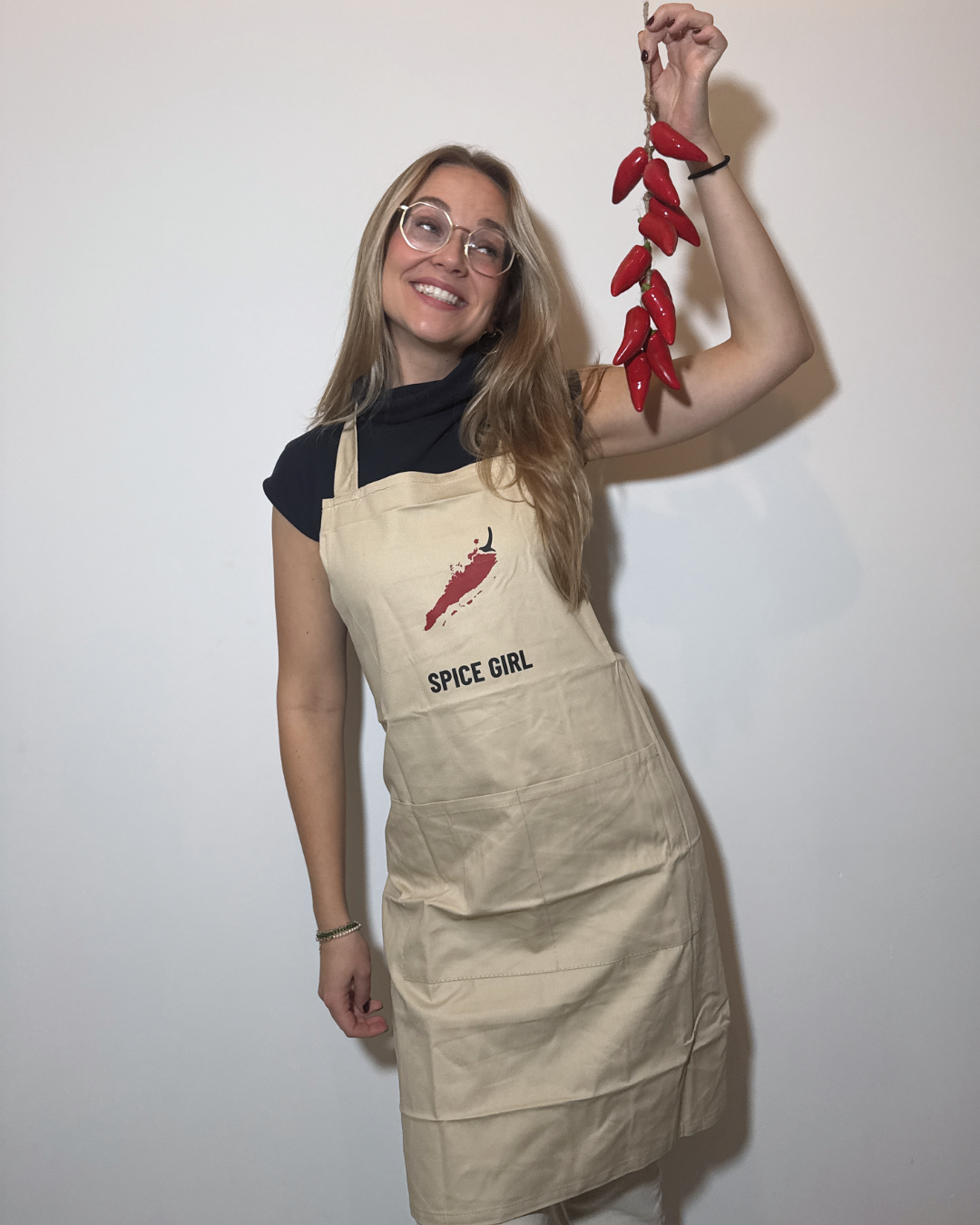 Keukenschort spice girl Oma Sambal