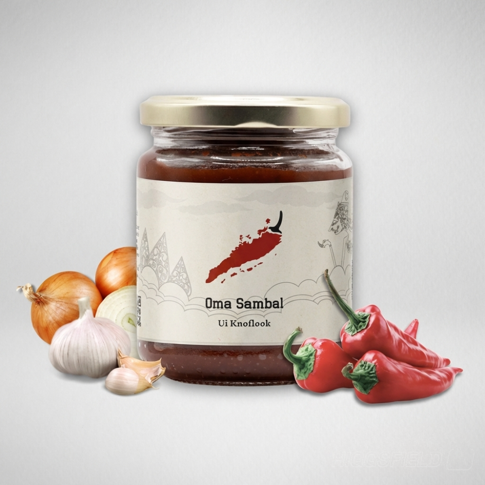 Oma Sambal  Ui knoflook