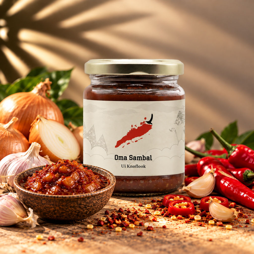 Oma Sambal Ui Knoflook