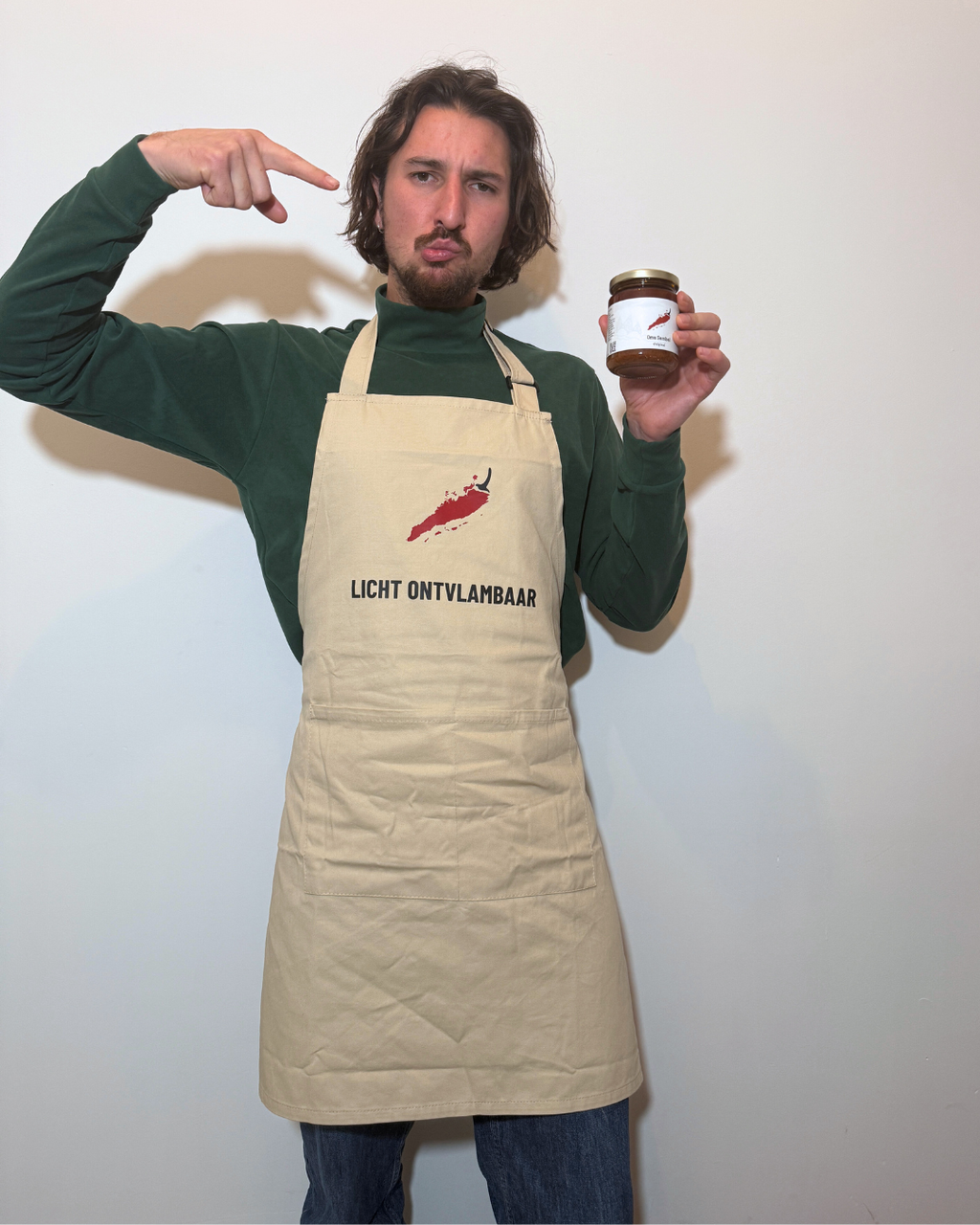 Schort licht ontvlambaar Oma Sambal