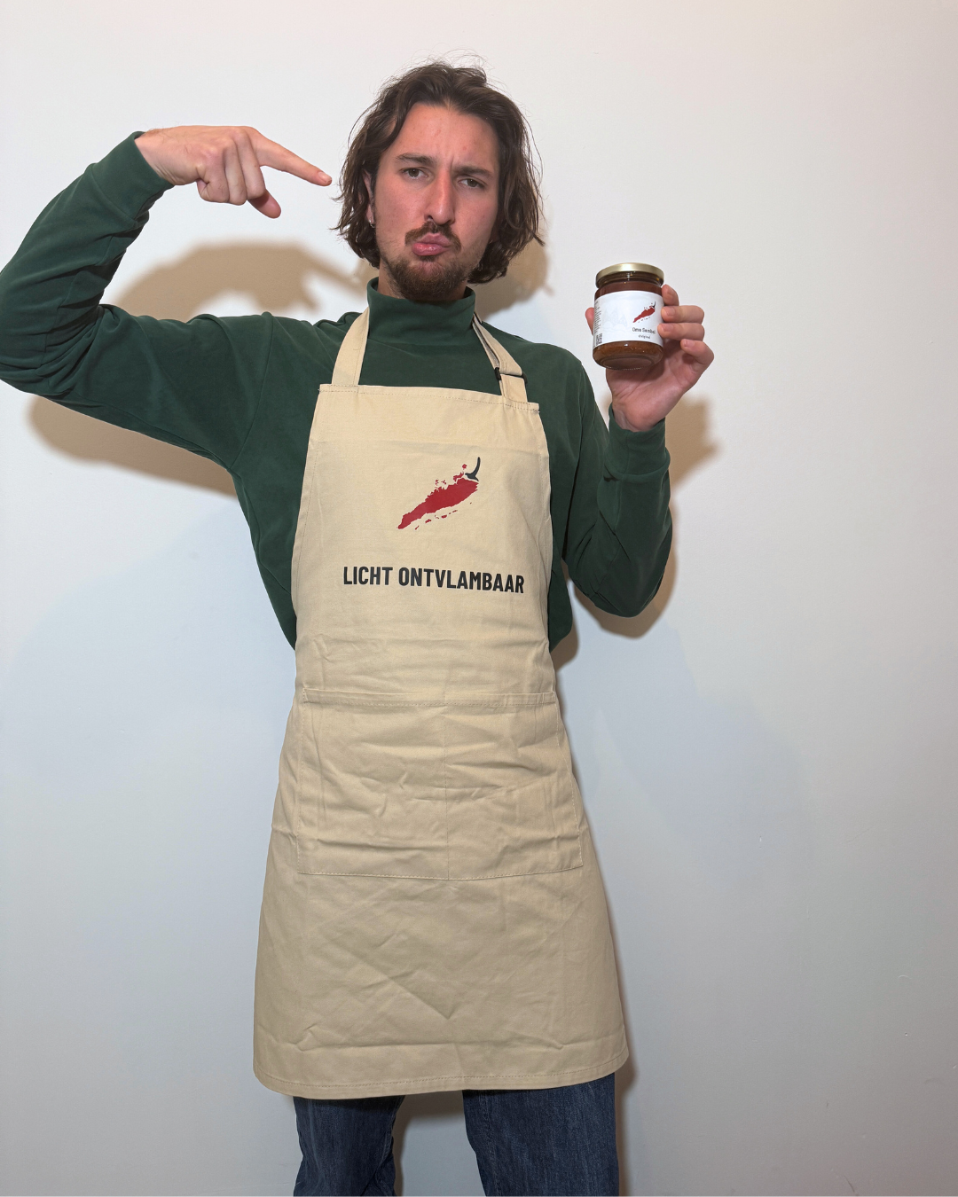 Schort licht ontvlambaar Oma Sambal