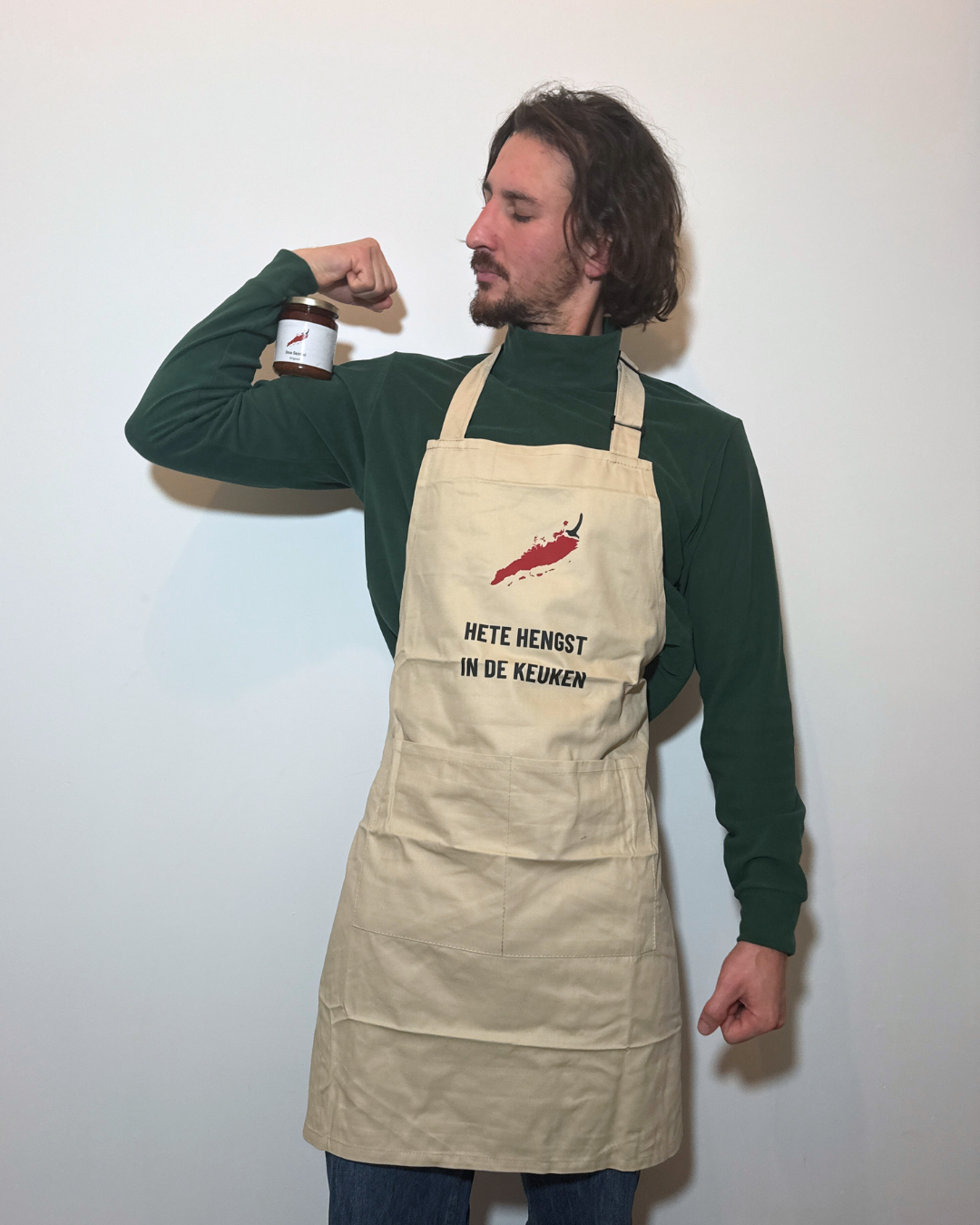 2-delige Verstelbare Schort Met 2 Zakken, Kookschort Voor In De Keuken Restaurant Of Cafe 2-delige Verstelbare Schort Met 2 Zakken, Kookschort Voor In De Keuken Restaurant Of Cafe