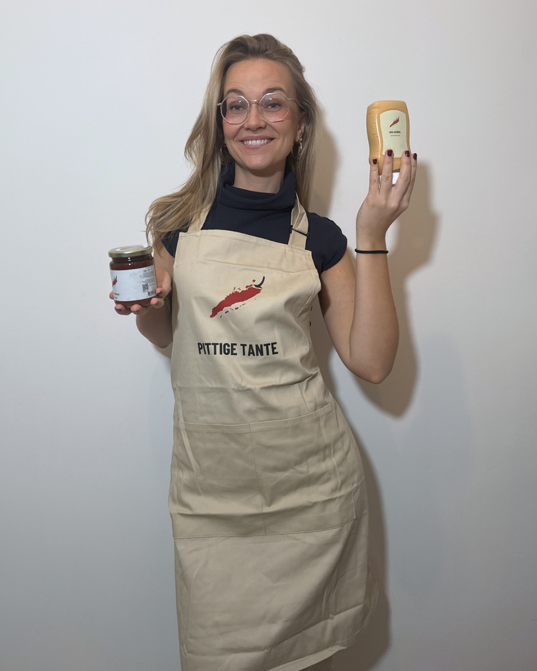 keukenschort pittige tante oma sambal
