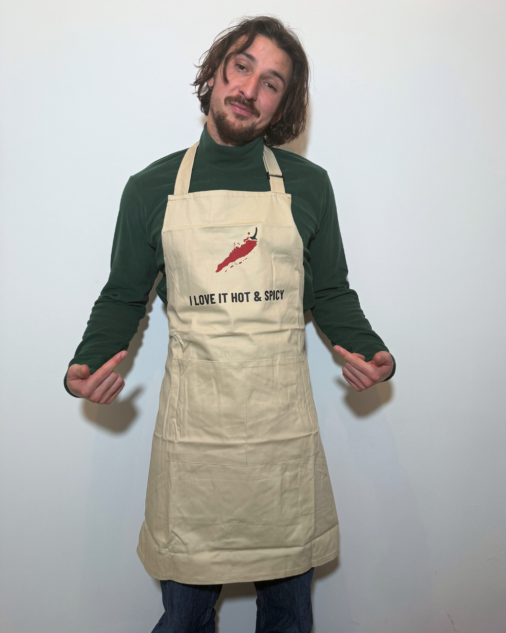 schort i love it hot & spicy Oma sambal