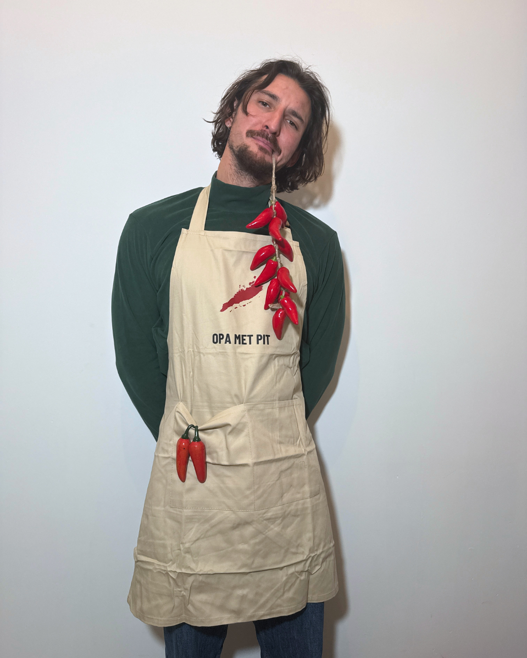 schort opa met pit oma sambal